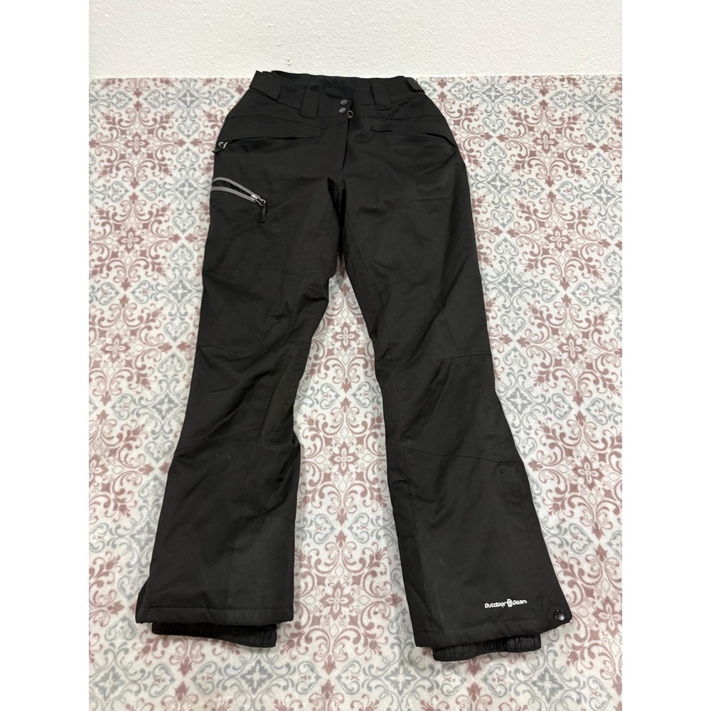Outdoor Gear Black Snow Pants Insulated Ski Snowboard Trousers Mens Medium
